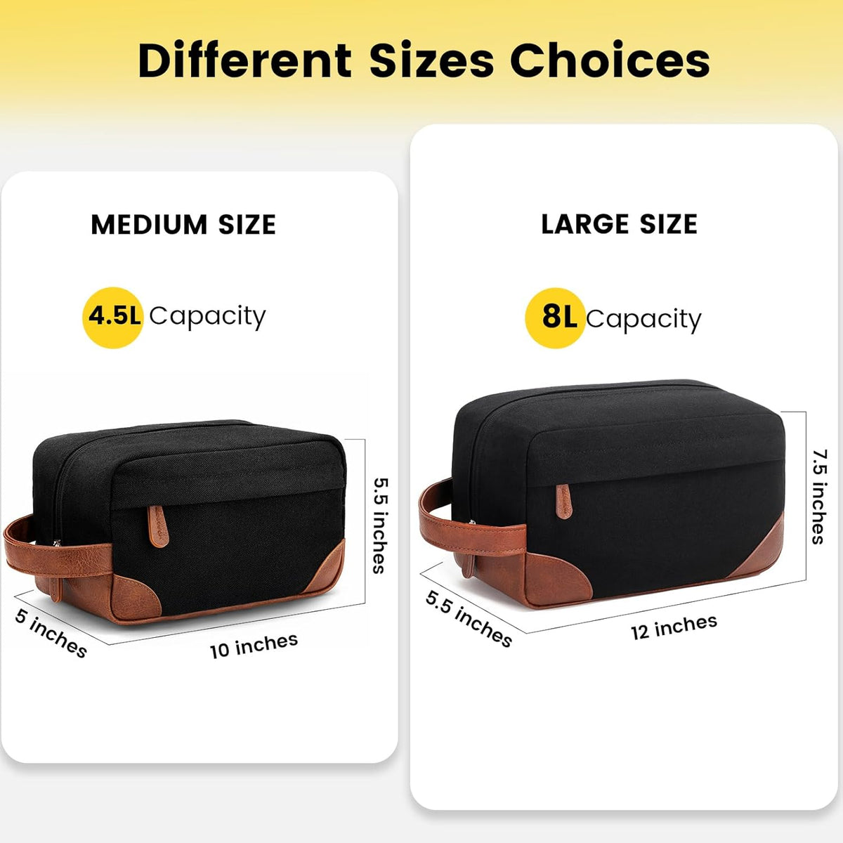 Vorspack Mens Travel Toiletry Bag – Kinzd