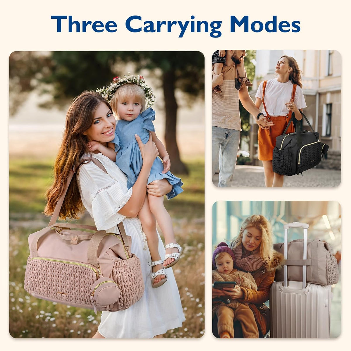 mommore Baby Diaper Tote Bag – Kinzd