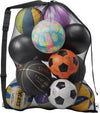 Orgawise Heavy Duty Mesh Ball Bag,Basketball Bag for Balls,Ball Bags Mesh for Soccer/Volleyball/Football (School/Home/Park/Garage/Beach)