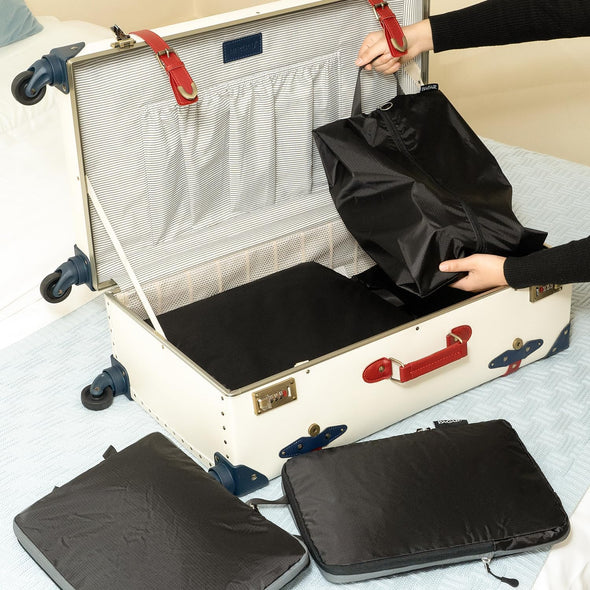 BAGAIL 4 Set/6 Set Ultralight Compression Packing Cubes Packing Organizer for Travel Accessories Luggage Suitcase Backpack