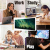 Galdas Mouse Pad,Office Desk Mat Large Gaming Keyboard Pad Durable Stitched Edges Washable Smooth Surface Control & Accuracy Extended Computer Mouse Mat (31.5X11.8In)-Green Forest…