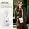 Befen Genuine Leather Small Crossbody Bags for Women, Cell Phone Cross Body Purse Bag with RFID Blocking Card Slots