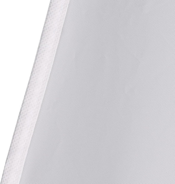 Kntiwiwo 60'' Garment Bags Dress Bag for Storage (Set of 12) Dust-Proof Suit Protector Cover Bag with Zipper for Long Dresses, Suit, Coat Closet Clothes Storage