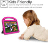 Fire HD 10 & Fire HD 10 plus Tablet Case for Kids(11Th Generation, 2021 Release) - DICEKOO Lightweight Shockproof Kid-Proof Cover with Stand for Kindle Fire HD 10 Kids Tablet & Kids Pro Tablet - Pink