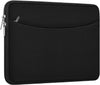Laptop Sleeve Case 14 Inch, Shockproof Protective Laptop Cover Briefcase Carrying Computer Bag with Accessory Pocket Portable Computer Sleeve for 14" Macbook, HP, Dell, Lenovo, Acer, Black