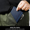Pocket Notebook Journals, 3 Pack Mini Small Notebooks for Work, Leather Cover Notepad with 3 Pens, Elastic Closure, Blue