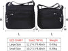 Crossbody Bag for Women Waterproof Shoulder Bag Messenger Bag Casual Nylon Purse Handbag