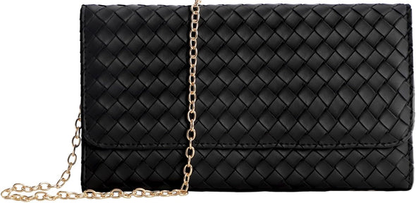 U+U Crossbody Bags for Women, Handbags Cell Phone Wallet Small Purse with Credit Card Slots and Removebale Chain