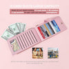 Travelambo RFID Wallet Women Large Size Bifold Multi Card Wallet Case with Zipper Pocke Credit Card Holder for Women