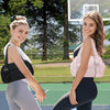 CAMTOP Mini Gym Bag for Women, Small Gym Tote Bag Puffy Quilted Sports Duffel Bag with Wet Compartment and Coin Purse Duffel Bags Dance Yoga Workout Bag
