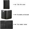 Airtag Passport Holder Cover Wallet Travel Essentials RFID Blocking Leather Card Case International Must Haves Travel Accessories for Women Men(119#Black)