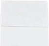 Bagmad 50 Pack 8X4.75X10 Inch Medium White Kraft Paper Bags with Handles Bulk, Gift Bags, Craft Grocery Shopping Retail Birthday Party Favors Wedding Sacks Restaurant Takeout, Business (50Pcs)