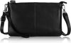 Befen Genuine Leather Wristlet Clutch Wallet Purses Small Crossbody Bags for Women with RFID Blocking Card Slots