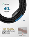 FAIRWIN Elastic Braided Stretch Mens Golf Casual Jeans Belts Woven 1 3/8" Nylon Work Belts for Men Pants Shorts