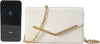 Clutch Purse Evening Bag for Women, Envelope Handbag with Detachable Chain for Wedding and Party