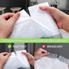 4 Gallon 140 Counts Strong Drawstring Trash Bags Garbage Bags by Teivio, Bathroom Trash Can Bin Liners, Small Plastic Bags for Home Office Kitchen, White