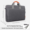 15.6 16 17 17.3 14 13 13.6 Inch Laptop Case Bag with Edge Protection, Computer Shoulder Carrying Briefcase