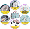 FIORETTO Women'S Gym Duffle Bag with Shoes Compartment, 37L Capacity, Ideal for Travel, Gym, Sports, Duffel, Weekender