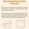 8 Set/6 Set/4 Set Compression Packing Cubes for Travel, Lightweight Vacation Travel Essentials, Travel Accessories for Suitcase Organizer Bags Set, Durable Luggage Organizer