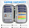 Passport Holder Family RFID Travel Document Organizer for Women Waterproof Passport Wallet Men Portable Case for Cards
