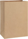 Bagdream Grocery Bags 12X7X17 Inches 100Pcs Heavy Duty Kraft Brown Paper Grocery Bags, Durable Recyclable Paper Barrel Sacks, for Gifts, Retail, Storage, Wrapping, Food Delivery
