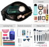 Cosmetic Bags for Women Small Makeup Bag for Purse Pu Leather Makeup Pouch Travel Makeup Bag with Zipper Make up Bag for Travelling