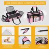 Cat Carrier Pet Carriers Airline Approved for Small Dogs Kitten Carriers for Small Medium Cats under 15Lb, Collapsible Soft Sided TSA Approved Travel Carrier, Pink