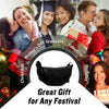 Small Nylon Crescent Crossbody Purses Bag for Women Men Trendy,Travel Sling Bag