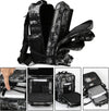 QT&QY 25L/35L/45L Military Tactical Backpack for Men Molle Daypack 3 Day Bug Out Bag Hiking Rucksack with Bottle Holder