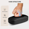 Marvolia Glasses Case Hard Shell - PU Leather Eyeglasses Case for Sunglasses Eye Glasses with Cleaning Cloth