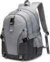 BLUEFAIRY Book Bags for Teens Boys Girls Backpack for High School College Laptop Casual Daypack with Lots of Pockets for Teenagers Adults Women Men Mochila Escolar Para Adolescentes 18" Grey