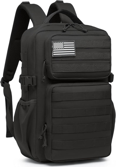 Military Tactical Backpack for Men Waterproof Daypack 3 Day Assault Pack Molle Bag with Water Bottle Holder