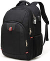 Della Gao Laptop Backpack for Men, Large Anti-Theft Business Travel Backpack with USB Charging Port, Water Resistant College School Computer Bag for Men/Women for 17 Inch Laptop and Notebook