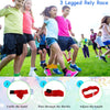 4-8 Player Potato Sack Race Bags Backyard Games for Kids and Adult, Field Day Birthday Party Outdoor Games for Kids Family,Carnival Games,Egg and Spoon Race,3 Legged Race,Relay Batons,Easter Fun Games
