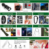 Gift for Father'S Day Men Dad Husband,142 Pcs Survival Kit and First Aid Kit, Professional Emergency Kits Survival Gear and Equipment with Molle Pouch, for Men Women Camping Outdoor Adventures
