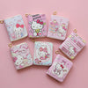 Small Wallet for Women and Girl, Short PU Leather Zipper Cute Coin Purse, 2Pce