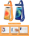 Waterproof Phone Pouch Bag - 7.5In Water Proof Cell Phone Case for Beach Travel Must Haves, IPX8 Dry Bag with Lanyard for Iphone 16 15 Pro Max Galaxy S25 S24 Ultra, Cruise Ship Essentials 2025