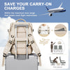 WONHOX Large Travel Backpack Carry on Flight Approved Laptop Work Business Backpack for Women Men Mochila De Viaje