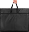 Univivi Dance Costume Garment Bag, 40" Waterproof Hanging Bag for Travel, Kids Clothes Bag with 5 Clear Pockets and Handles for Costumes and Sports, Black