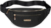 Fanny Pack Waist Pack for Women, Fashion Waist Bag with Adjustable Strap for Travel Sports Running Black