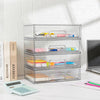 Vtopmart 12.1''W Clear Stackable Storage Drawers,2 Pack Acrylic Plastic Organizers Bins for Makeup Palettes, Cosmetics, and Beauty Supplies,Ideal for Vanity, Bathroom,Cabinet,Desk Organization