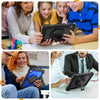 Timecity for Ipad (A16) 11Th/ 10Th Generation Case 11''/ 10.9 Inch (2025/2022) - Heavy Duty Protective Cover with Screen Protector, Stand, Shoulder Strap & Pencil Holder | Kids-Friendly - Black