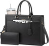 LOVEVOOK Laptop Tote Bag for Women, Office Work Bag Briefcase Fit for 15.6 Inch Laptop, Large Capacity Teacher Bag Handbag