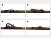 Maikun Mens & Womens Canvas Belt with Black D-Ring Buckle 1 1/2" Wide Solid Color Fabric Belt for Men