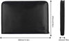 ENGPOW Fireproof File Folder Fireproof Fire and Water Resistant Money Document Bag with A4 Size 13 Pockets Zipper Closure Non-Itchy Silicone Coated Portable Filing Organizer Pouch(14.3" X 9.8")