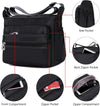 Crossbody Bag for Women Waterproof Shoulder Bag Messenger Bag Casual Nylon Purse Handbag