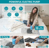 26 Pack Space Saver Storage Bags with Electric Air Pump