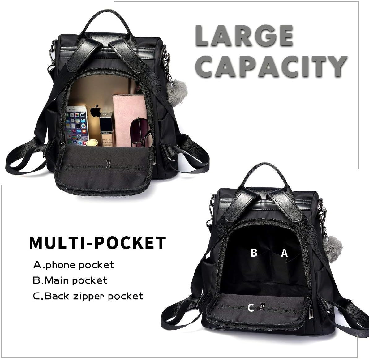 PINCNEL Anti-Theft Backpack