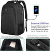 MATEIN Extra Large Backpack, 17 Inch Travel Laptop Backpack with USB Charging Port, anti Theft TSA Friendly Business Work College Computer Backpack for Men Women, Black
