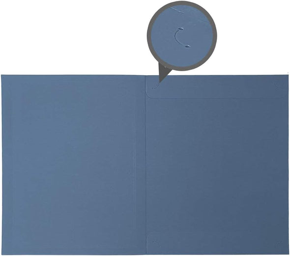 SUNEE Certificate Holders(Navy Blue, 30 Packs), Diploma Covers Gold Foil Border, for Letter Size 8.5X11 Certificates, Cardstock, Document Papers
